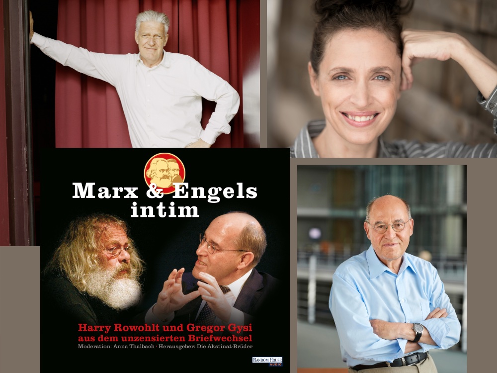 Gregor Gysi, Max Moor, Anna Thalbach