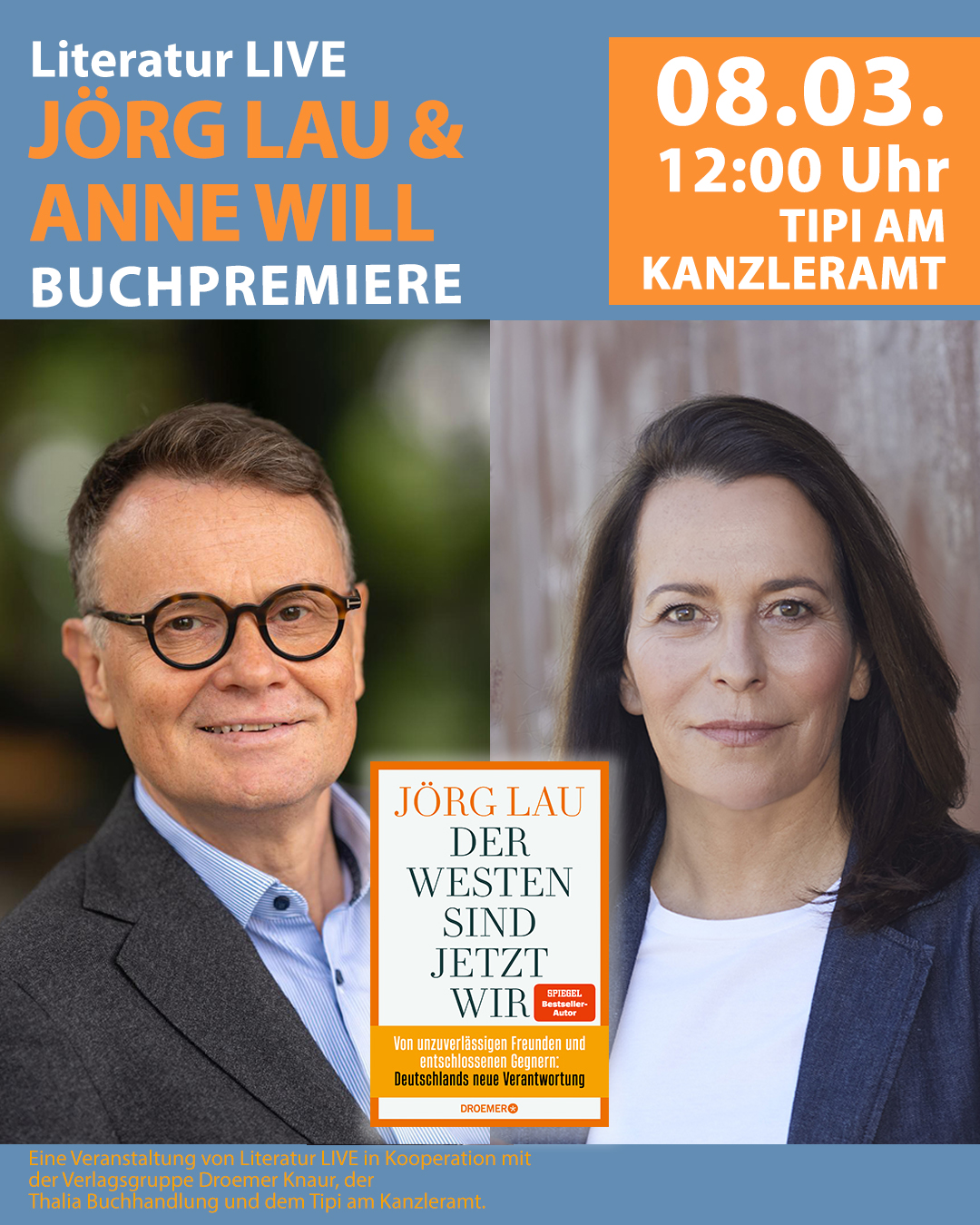 Jörg Lau und Anne Will