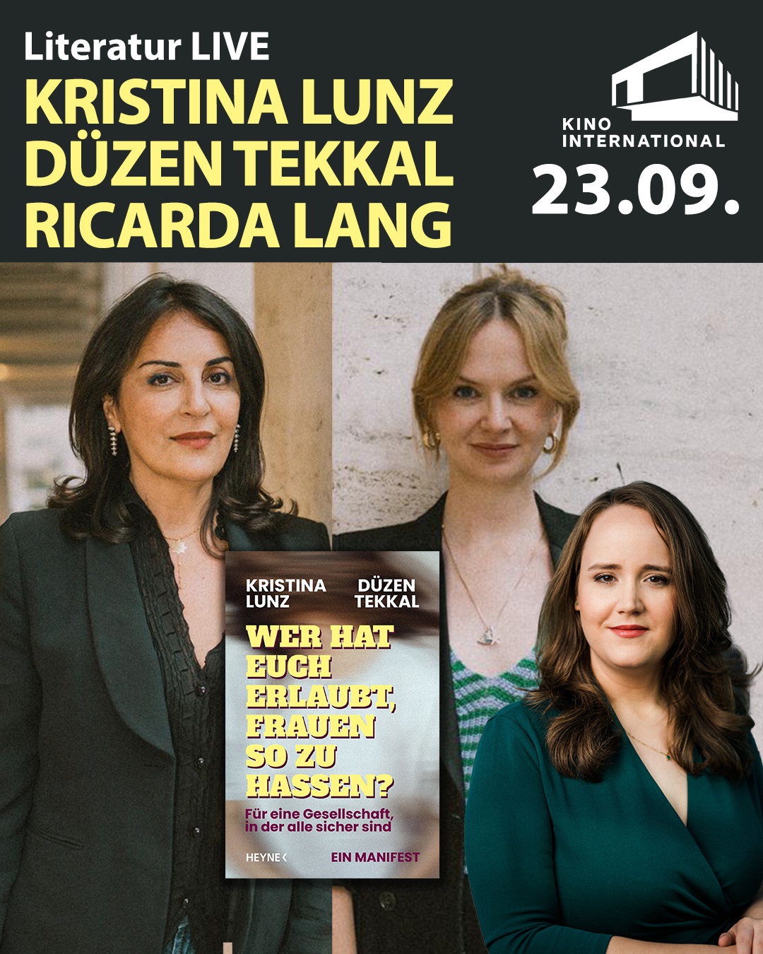 Kristina Linz, Düzen Tekkal, Ricarda Lang