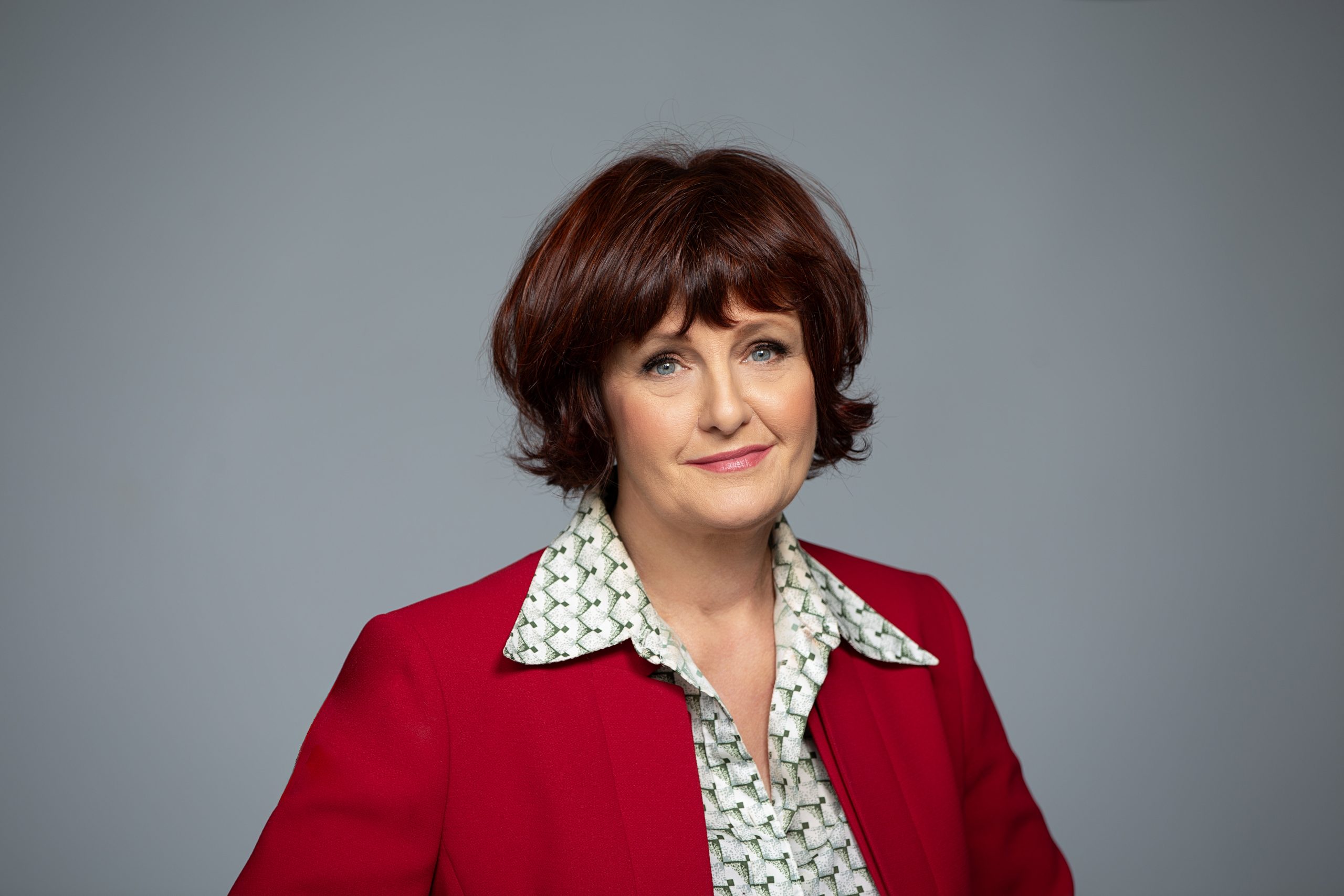 Annette Dittert im Tipi